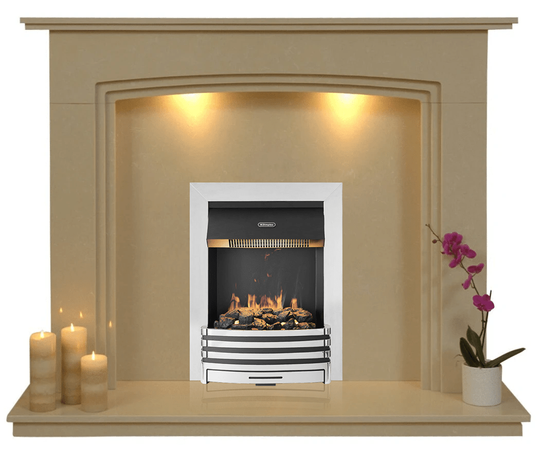 Ashbourne Electric E2 Package - bespokemarblefireplaces