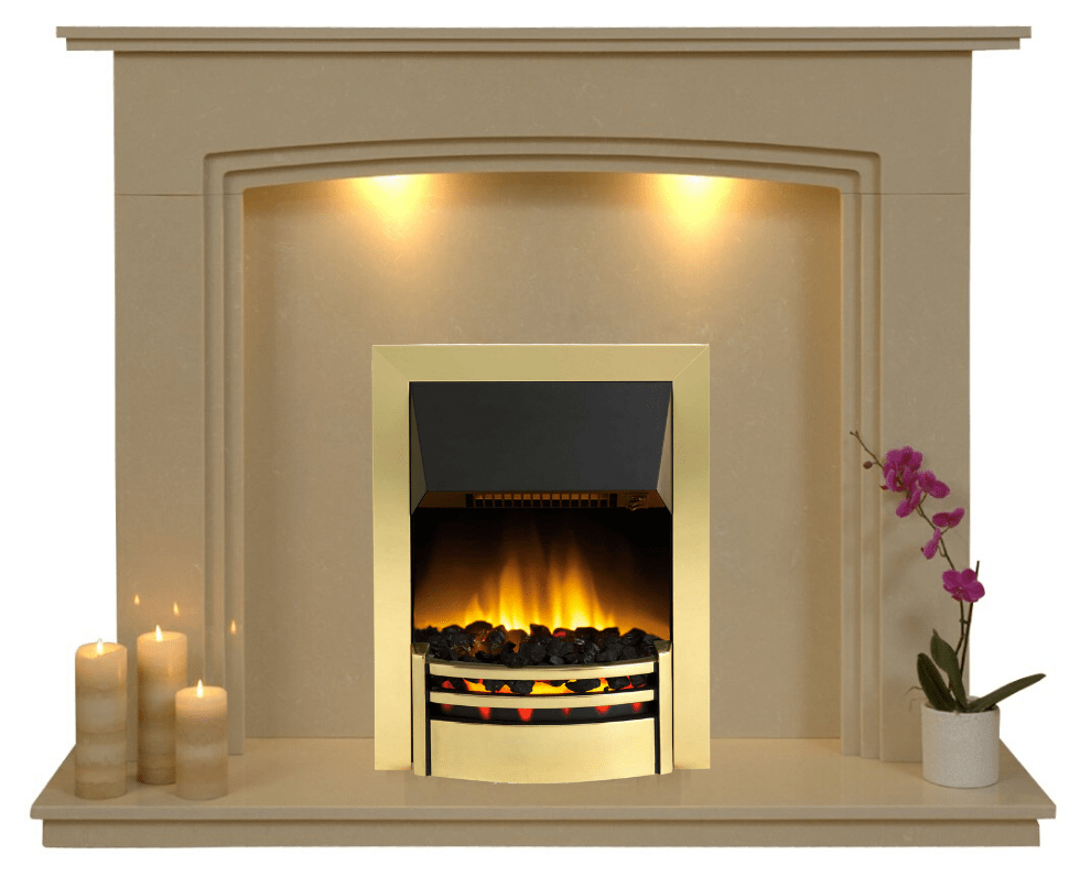 Ashbourne Electric E3 Package - bespokemarblefireplaces