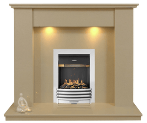 Trent Marble Electric E2 Package - bespokemarblefireplaces