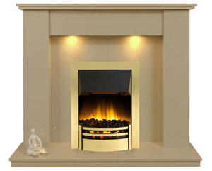 Trent Marble Electric E3 Package - bespokemarblefireplaces