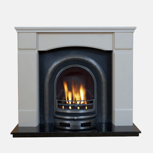 Marble Fireplace Oxford Cast Iron Photo