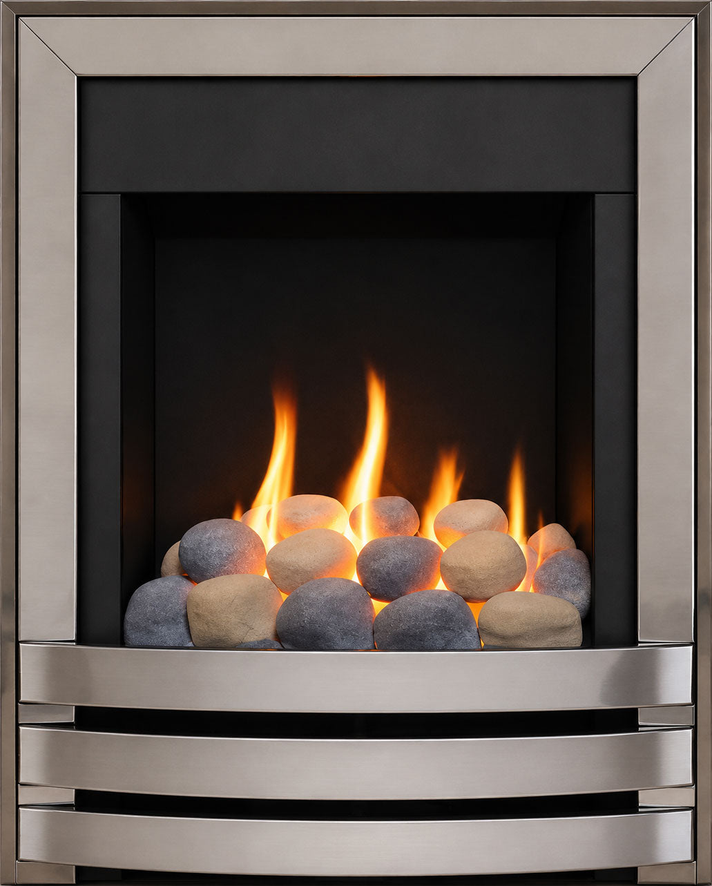 G5 Chrome Gas Fire