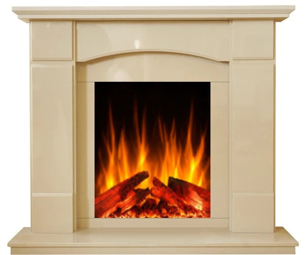 Oxford Marble Fireplace with Electric Fire E31 Suite