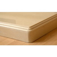 Marble Hearth with Triple Pencil Edge detailing