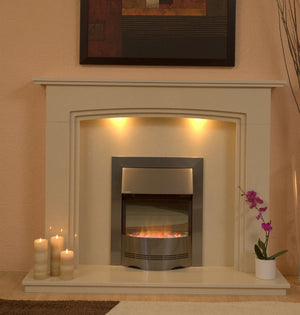 Ashbourne Electric E1 Package - bespokemarblefireplaces