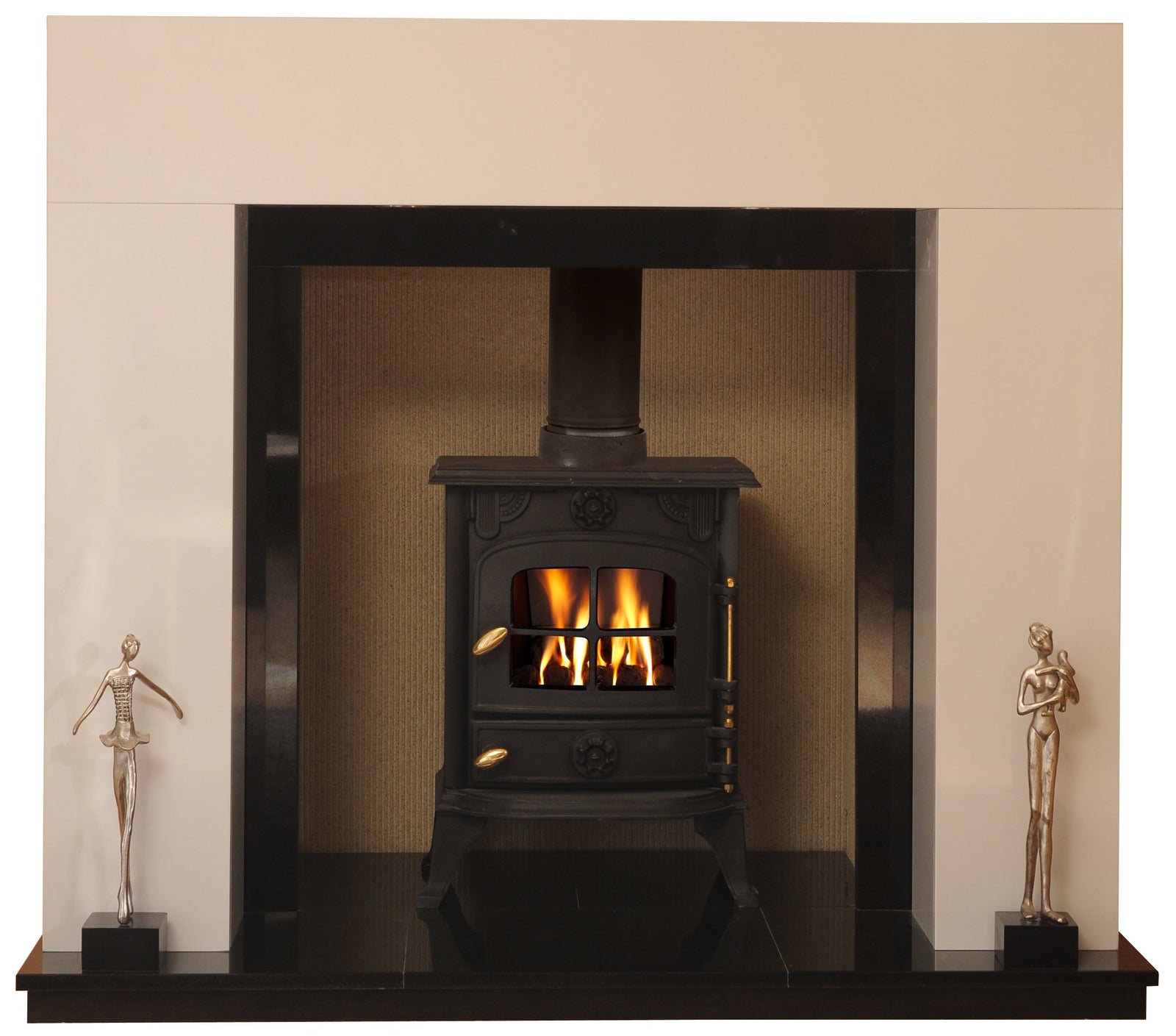 Stove Marble Fireplace Rossendale , Custom Made For Stoves bespokemarblefireplaces