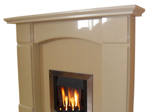 Marble Fireplace Oxford Surround Header and Corbels photo - bespokemarblefireplaces