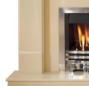 Marble Fireplace Oxford Surround Pillar Foot Design- bespokemarblefireplaces