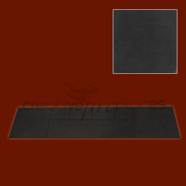 Slate Solid Fuel Hearth bespokemarblefireplaces