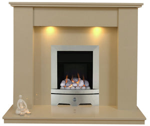 Trent Marble Gas G1 Package - bespokemarblefireplaces